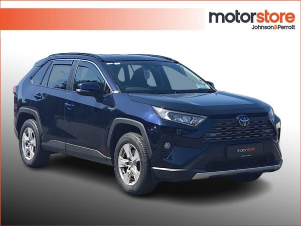 Toyota RAV4 SUV, Petrol Hybrid, 2019, Blue