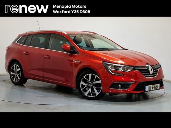 Renault Megane Estate, Diesel, 2018, Red