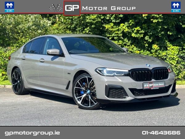 BMW 5-Series Saloon, Petrol Plug-in Hybrid, 2021, Grey