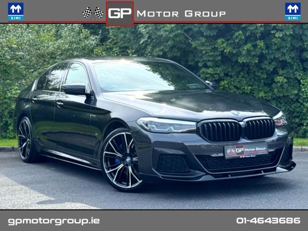 BMW 5-Series Saloon, Petrol Plug-in Hybrid, 2020, Grey