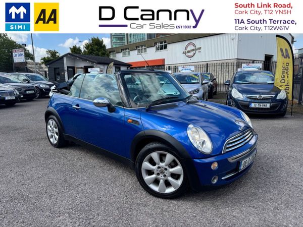 Mini Cooper Cabriolet, Petrol, 2006, Blue