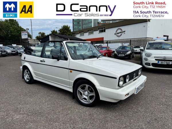 Volkswagen Golf Cabriolet, Petrol, 1989, White
