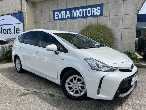 Toyota Prius MPV, Petrol Hybrid, 2020, White