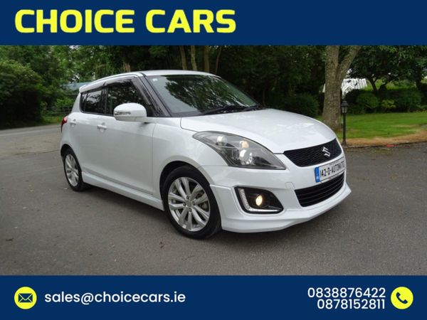 Suzuki Swift Hatchback, Hybrid, 2014, White