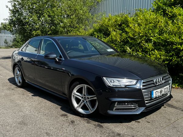 Audi A4 Saloon, Diesel, 2017, Blue