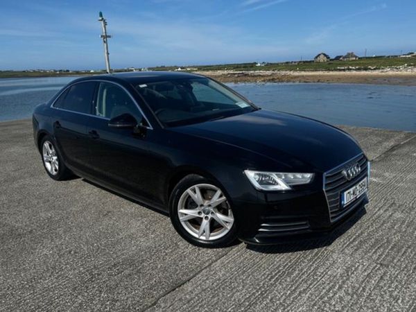 Audi A4 Saloon, Diesel, 2017, Black