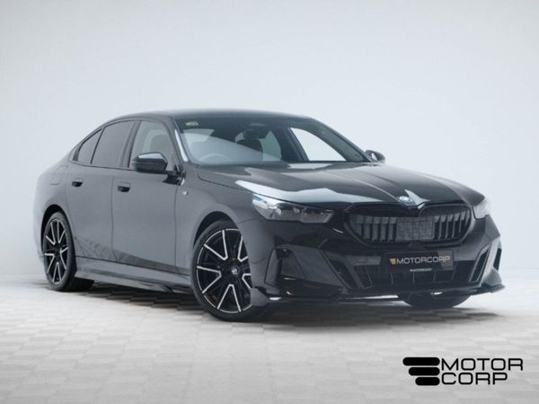 BMW 5-Series Saloon, Hybrid, 2024, Black