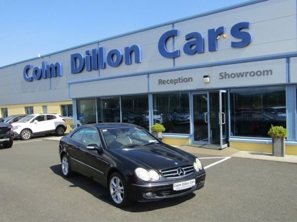 Mercedes-Benz CLK Coupe, Petrol, 2007, Black