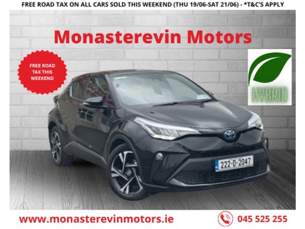 Toyota C-HR Hatchback, Petrol Hybrid, 2022, Black