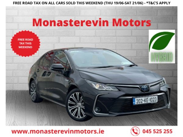 Toyota Corolla Saloon, Petrol Hybrid, 2020, Black