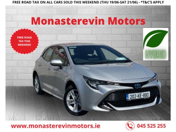 Toyota Corolla Hatchback, Petrol Hybrid, 2020, Grey