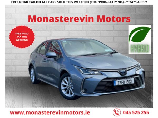 Toyota Corolla Saloon, Petrol Hybrid, 2022, Grey
