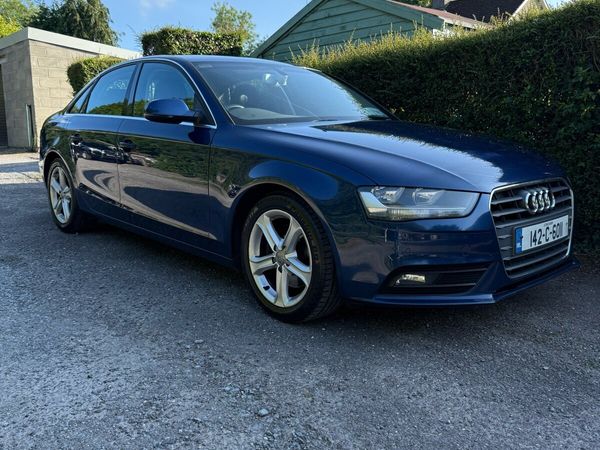 Audi A4 Saloon, Diesel, 2014, Blue