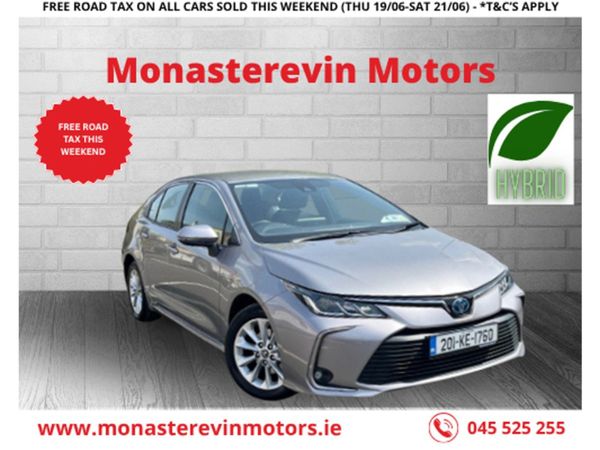 Toyota Corolla Saloon, Petrol Hybrid, 2020, Grey