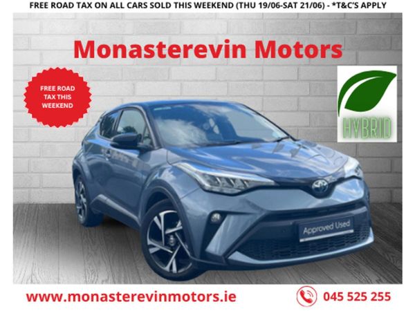 Toyota C-HR Hatchback, Petrol Hybrid, 2022, Grey
