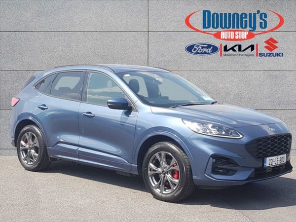 Ford Kuga SUV, Petrol Hybrid, 2022, Blue