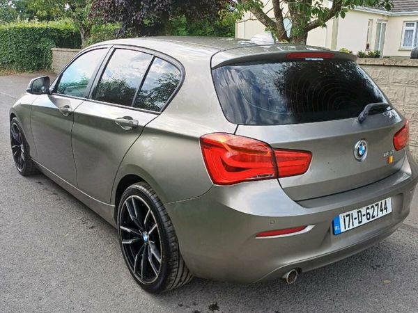 BMW 1-Series Hatchback, Diesel, 2017, Silver