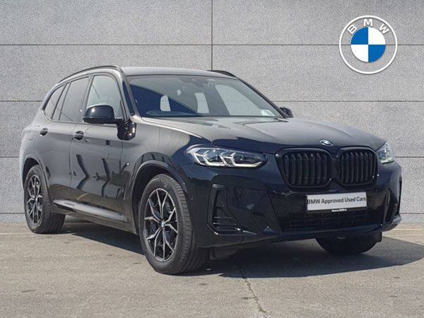 BMW X3 SUV, Diesel Hybrid, 2024, Black