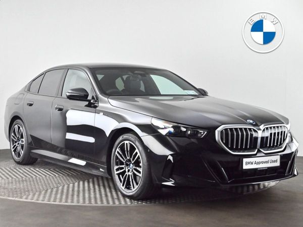 BMW 5-Series Saloon, Petrol Plug-in Hybrid, 2025, Black