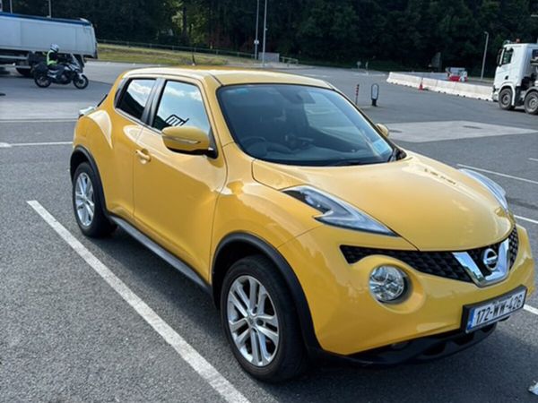 Nissan Juke SUV, Petrol, 2017, Yellow