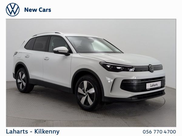 Volkswagen Tiguan SUV, Petrol Plug-in Hybrid, 2025, White