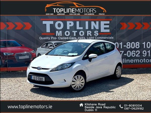Ford Fiesta Hatchback, Petrol, 2012, White