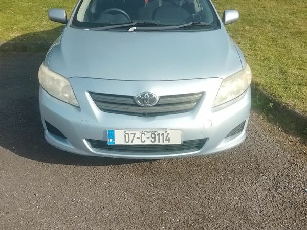 Toyota Corolla Saloon, Petrol, 2007, Blue