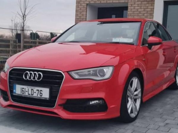 Audi A3 Saloon, Diesel, 2016, Red
