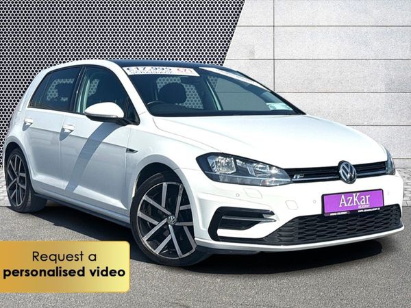 Volkswagen Golf Hatchback, Petrol, 2018, White