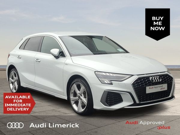 Audi A3 Hatchback, Petrol Plug-in Hybrid, 2023, White