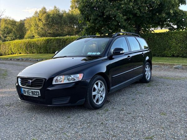 Volvo V50 Estate, Diesel, 2009, Black