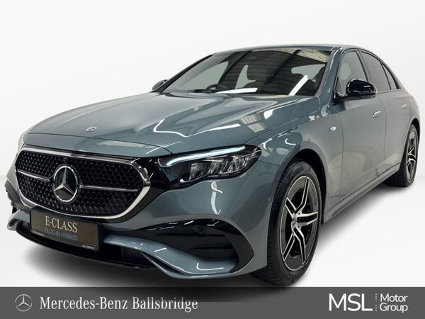 Mercedes-Benz E-Class Saloon, Petrol Plug-in Hybrid, 2025, Silver