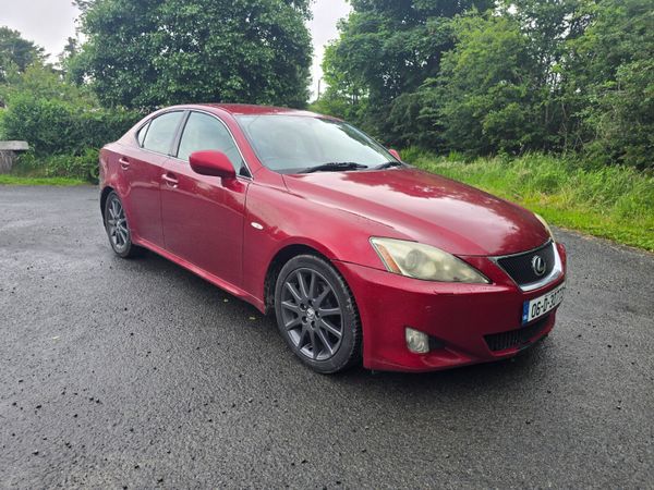 Lexus IS Saloon, Petrol, 2006, Red