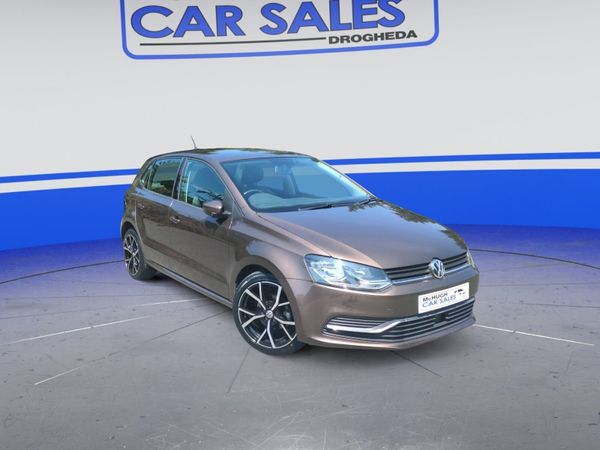 Volkswagen Polo Hatchback, Petrol, 2016, Brown