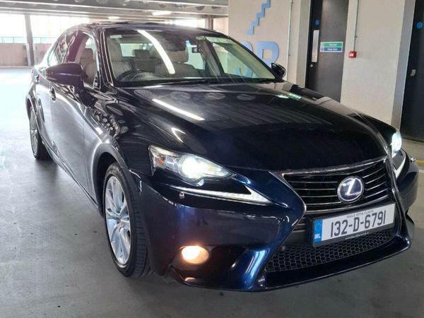 Lexus IS Saloon, Petrol Hybrid, 2013, Blue