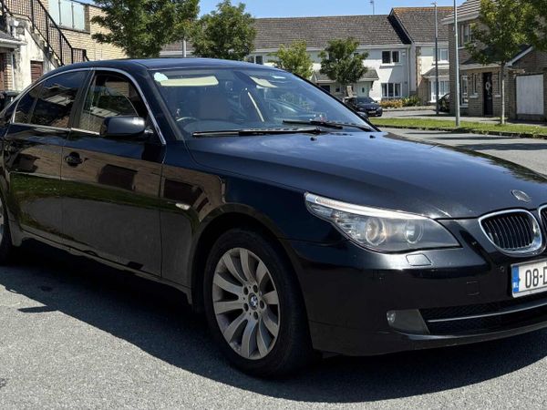 BMW 5-Series Saloon, Diesel, 2008, Black