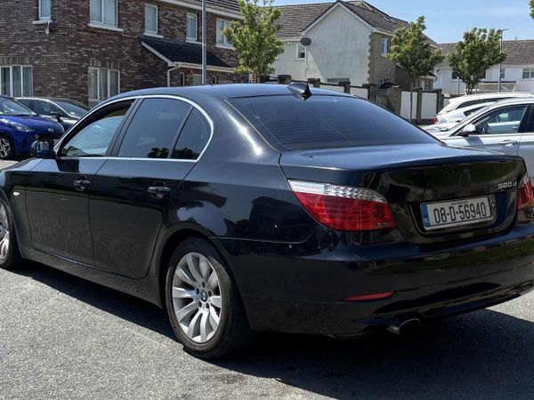 BMW 5-Series Saloon, Diesel, 2008, Black