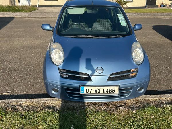 Nissan Micra Hatchback, Petrol, 2007, Blue