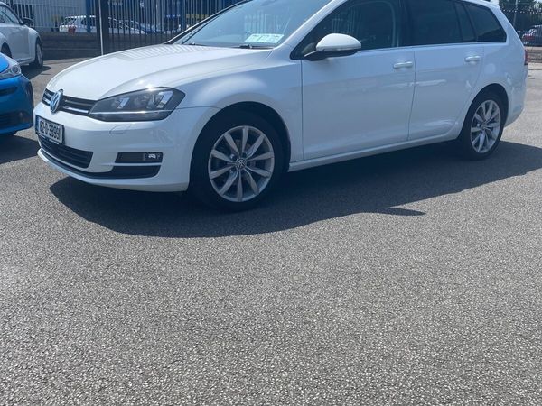 Volkswagen Golf Estate, Petrol, 2016, White