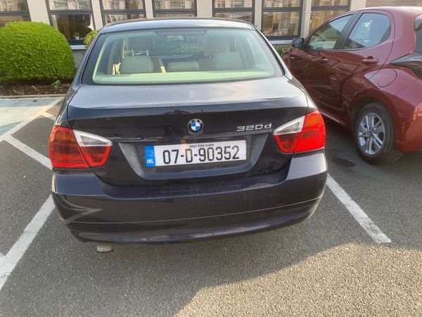 BMW 3-Series Saloon, Diesel, 2007, Blue