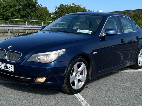 BMW 5-Series Saloon, Diesel, 2007, Blue