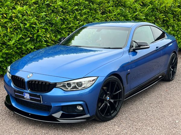 BMW 4-Series Coupe, Diesel, 2015, Blue