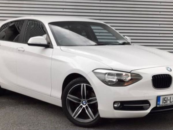 BMW 1-Series Hatchback, Diesel, 2015, White