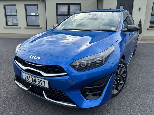 Kia Ceed Hatchback, Diesel Hybrid, 2024, Blue