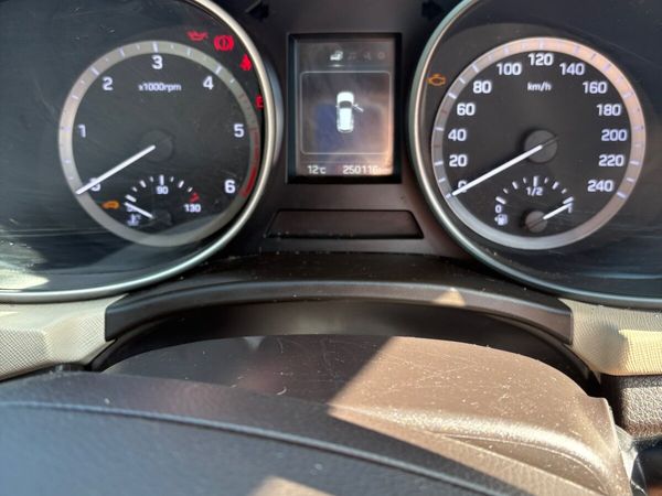 Hyundai Santa Fe SUV, Diesel, 2017, Blue