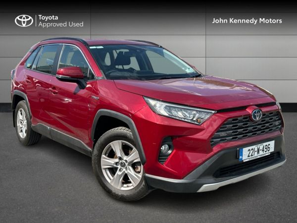 Toyota RAV4 SUV, Petrol Hybrid, 2022, Red