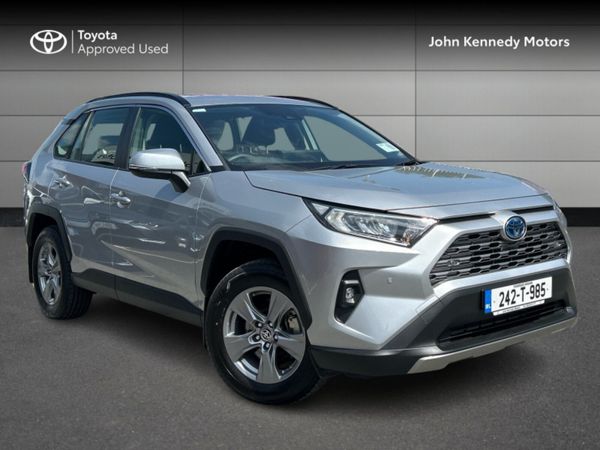 Toyota RAV4 SUV, Petrol Hybrid, 2024, Silver