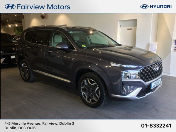 Hyundai Santa Fe SUV, Petrol Plug-in Hybrid, 2022, Blue