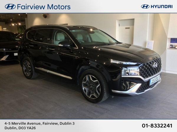 Hyundai Santa Fe SUV, Petrol Plug-in Hybrid, 2022, Black
