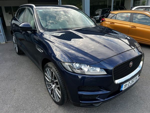 Jaguar F-Pace Estate, Diesel, 2019, Blue